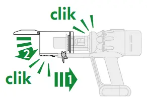dyson 371105 01 Micro 1.5kg Cordless Vacuum Cleaner - Re as semble your mac hine