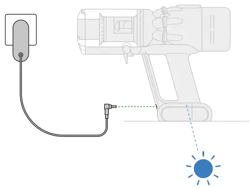 dyson 371105 01 Micro 1.5kg Cordless Vacuum Cleaner - machine