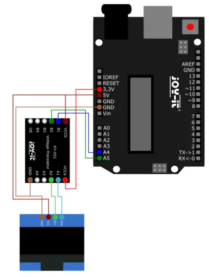 JOY iT SBC OLED01 OLED Display 128x64 Module - Fig 1