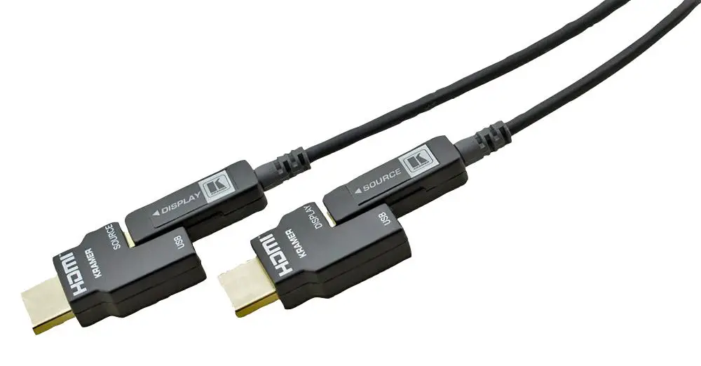 KRAMER-CLS-AOCH-60-XX Audio and Video Cable Assembly