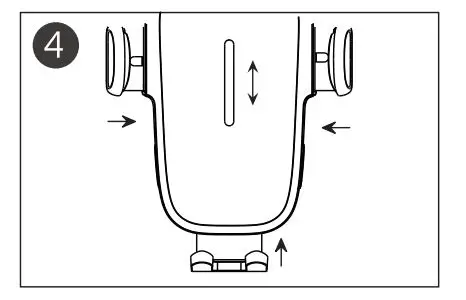 Shenzhen-Yihui-Technology-iFORCE-W2 -Cell-Phone-Holder-with-Wireless-Car-Charger-Pad-6