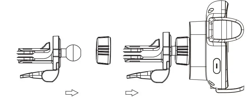 Shenzhen-Yihui-Technology-iFORCE-W2 -Cell-Phone-Holder-with-Wireless-Car-Charger-Pad-7