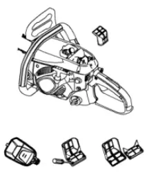 anova MG3514 1 6CV Chainsaw - MAINTENANCE 1