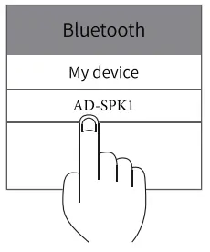 ALPINE AD SPK1 Bluetooth Speaker - Bluetooth
