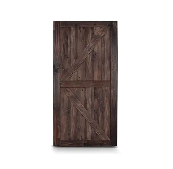 Belleze Pine Unfinished Diy Barn Door Owner's Manual