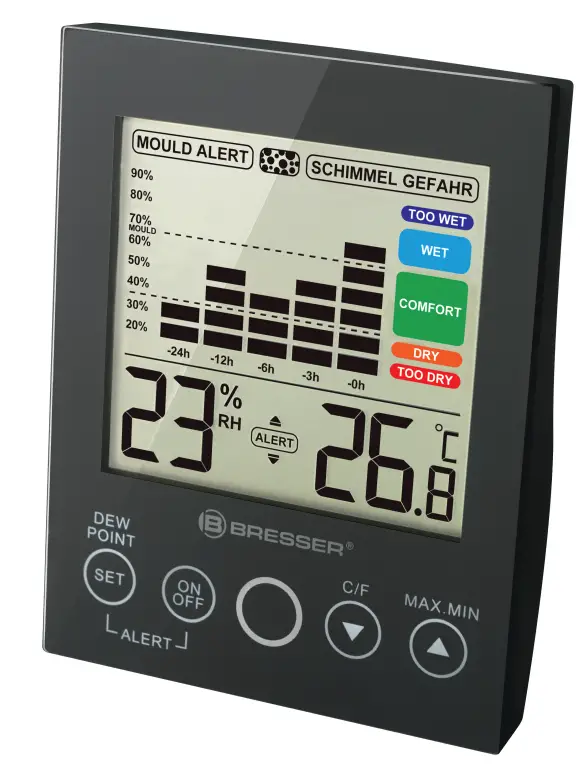BRESSER 7007410000000 MA Digital-Hygrometer-with-Mould-Alert-product