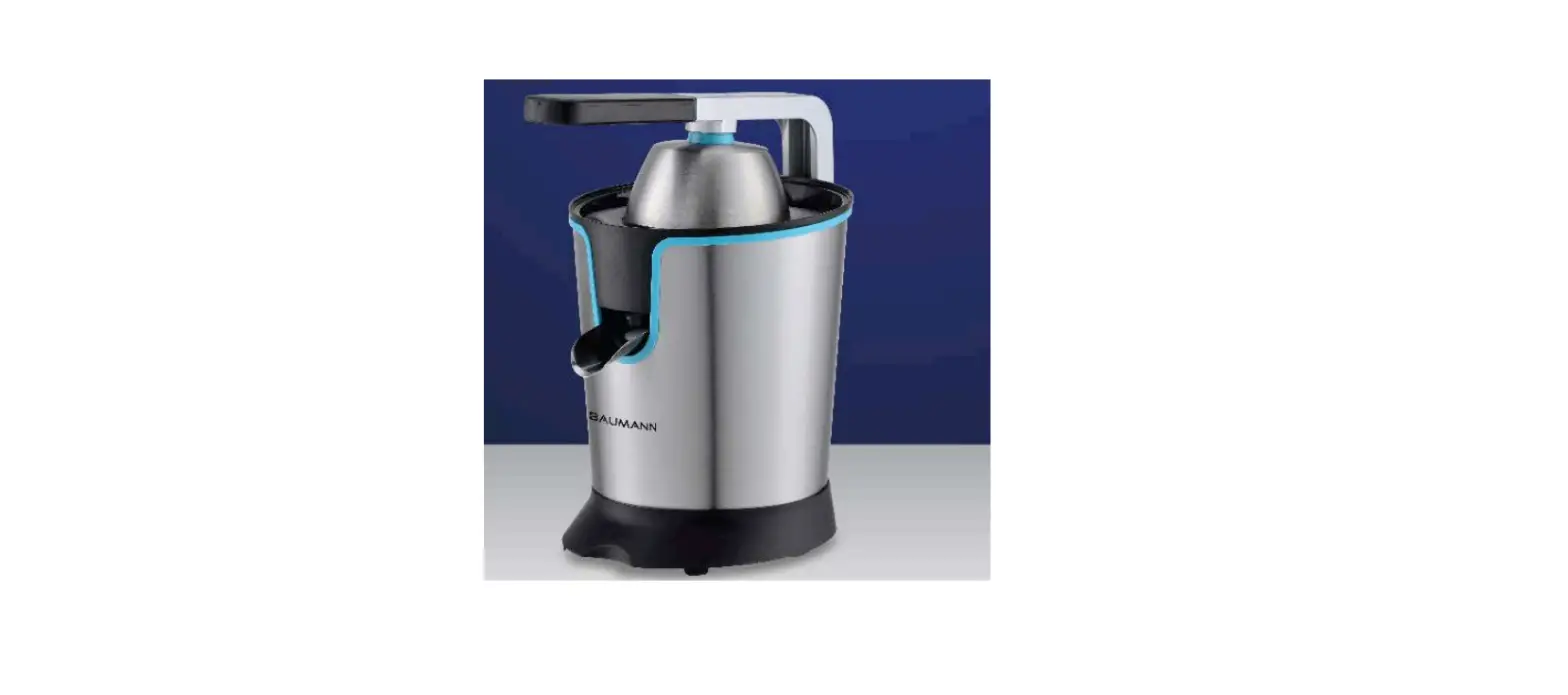Baumann Bm-je625a Electric Citrus Juicer Instruction Manual