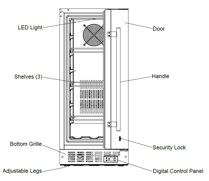 SUMMIT -SCFF52W -Outdoor -and -Indoor -Frost-Free -Freezer- 4