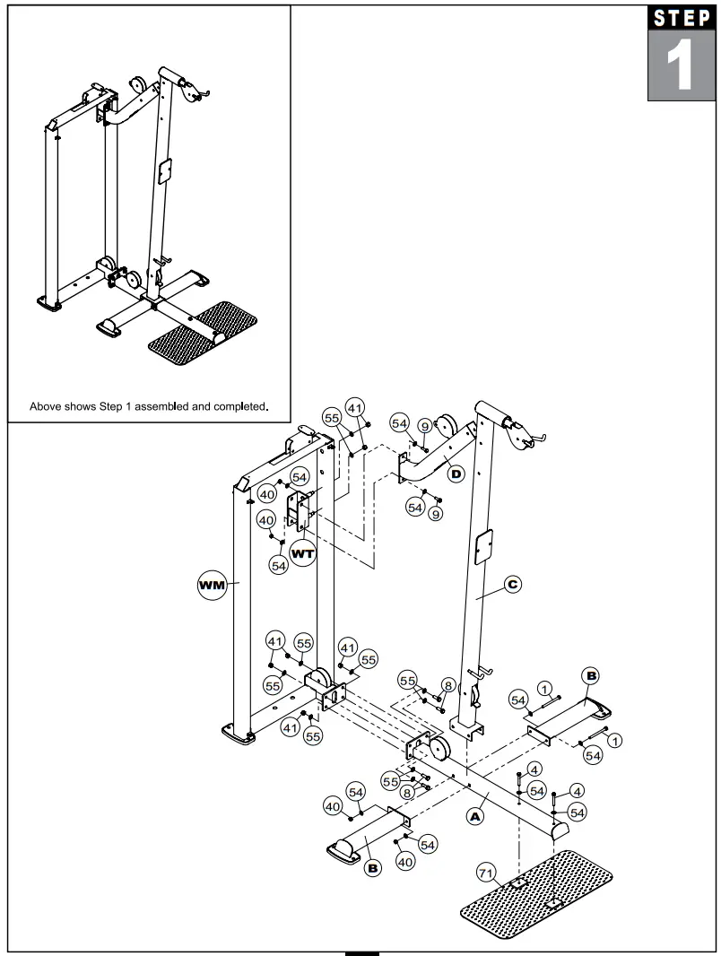 Body Solid S2BTP Bicep and Tricep Machine - fig12