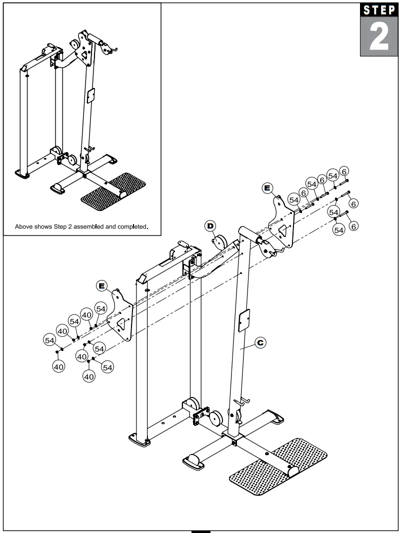Body Solid S2BTP Bicep and Tricep Machine - fig13