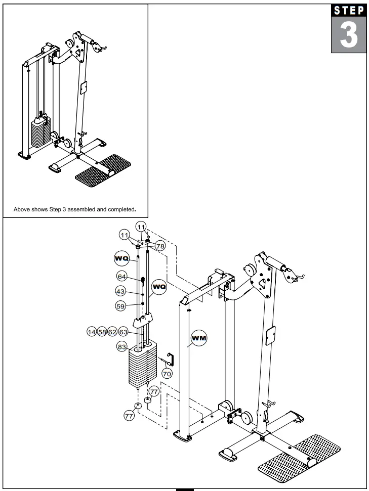 Body Solid S2BTP Bicep and Tricep Machine - fig14