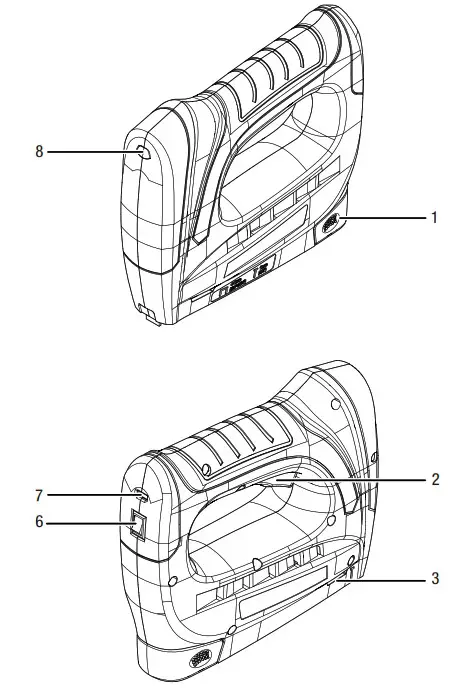 Trotec PTNS 10 Cordless Tacker - Device Depiction 1