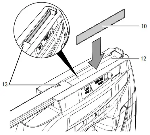 Trotec PTNS 10 Cordless Tacker - Filling the magazine 3