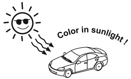 JAMARA 403003 White UV Photochromic Serie - coll