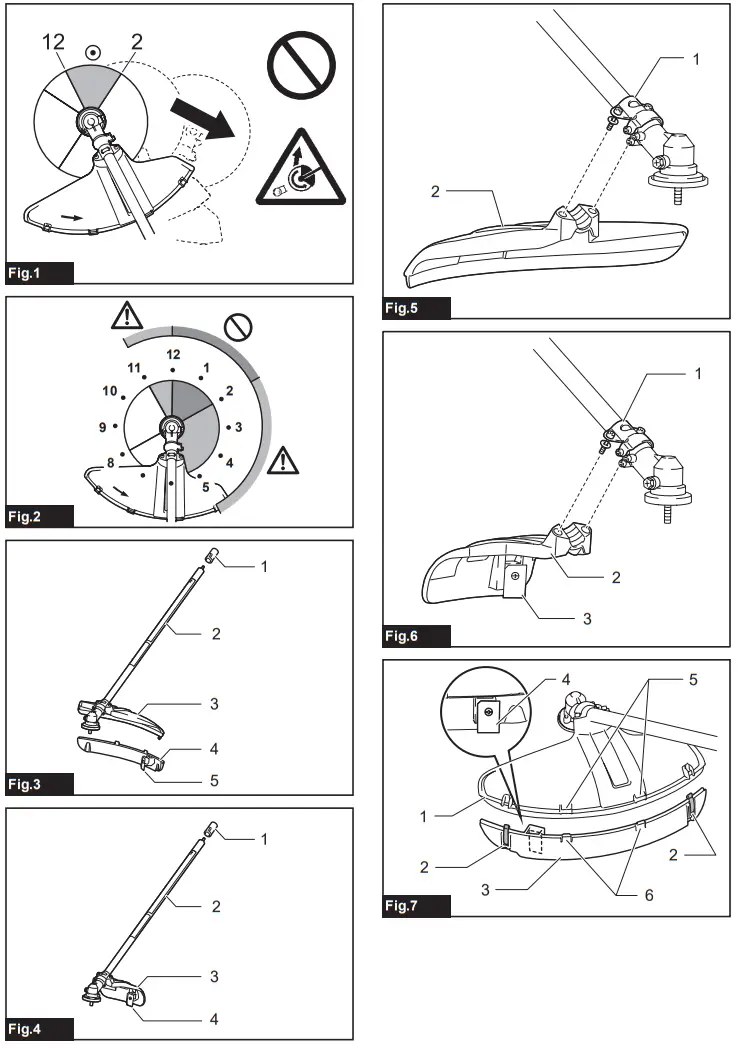makita EM403MP String Trimmer Attachment - 1