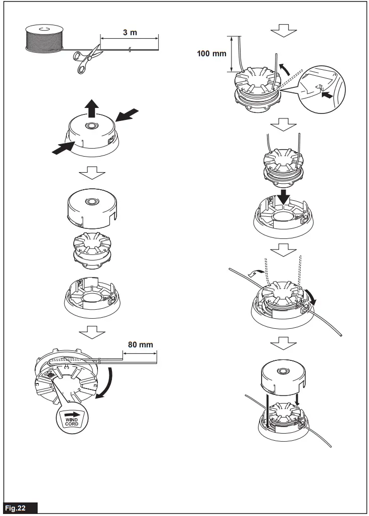 makita EM403MP String Trimmer Attachment - 6