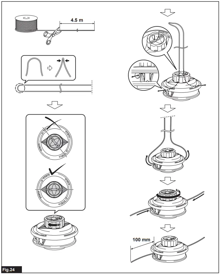 makita EM403MP String Trimmer Attachment - 9