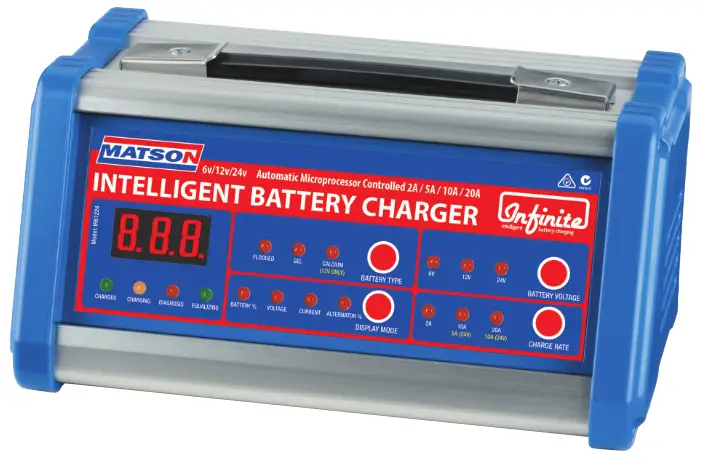 MATSON IR61224 Battery Charger - automatic