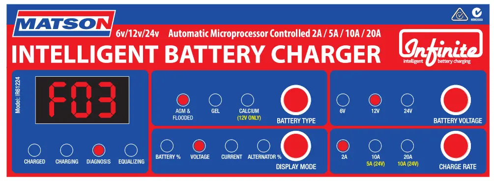 MATSON IR61224 Battery Charger - fig 25