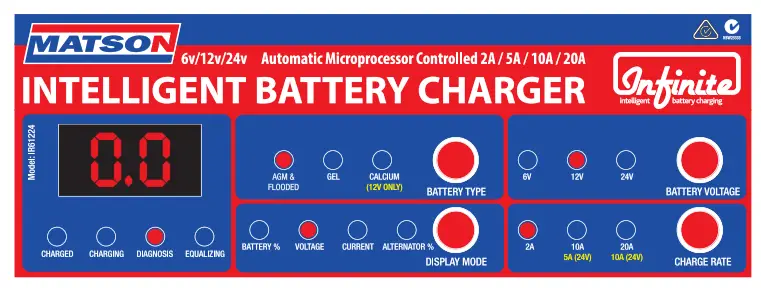 MATSON IR61224 Battery Charger - fig