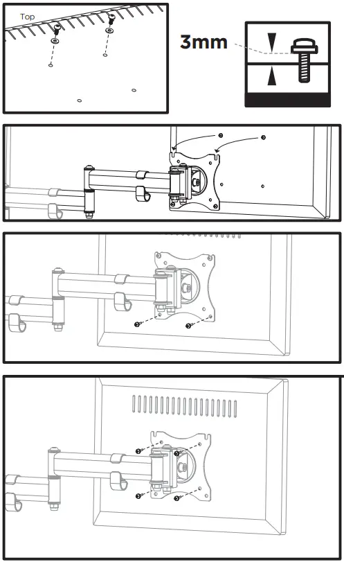 Arm Assembly & Monitor Mounting