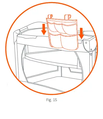 baby trend PY86XXXB Deluxe Nursery Center-24