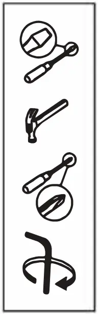 COSTWAY HW64404 3 Pcs Wicker Set - FIG 1