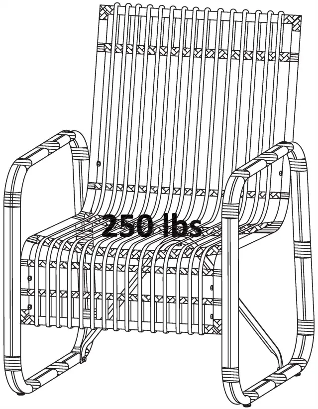 COSTWAY HW64404 3 Pcs Wicker Set - FIG 13