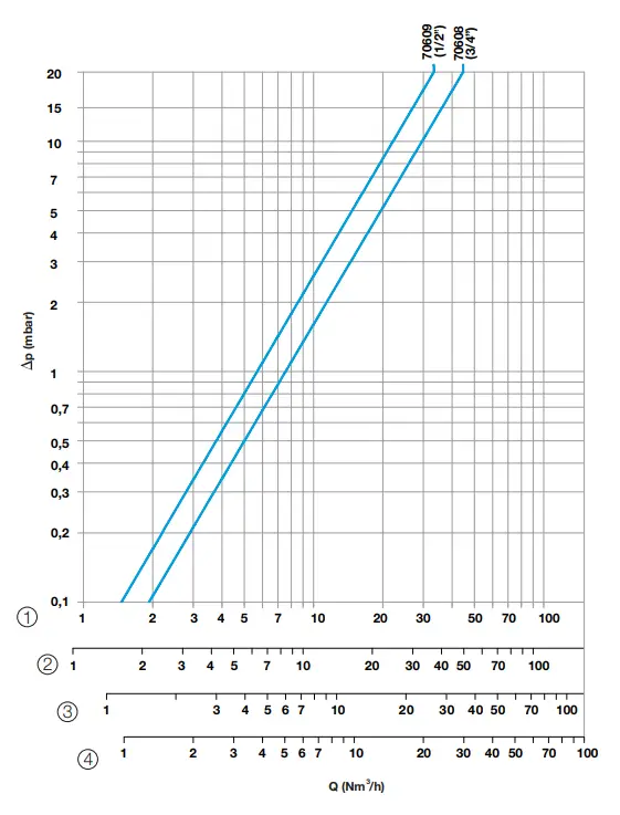 WATTS 70608 Gas Filter for Wall Boilers 2