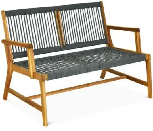 ZMWV094-2-Person-Acacia-Wood-Outdoor-Bench-PRODUCT