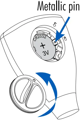 HI9810342 - Metallic pin 1
