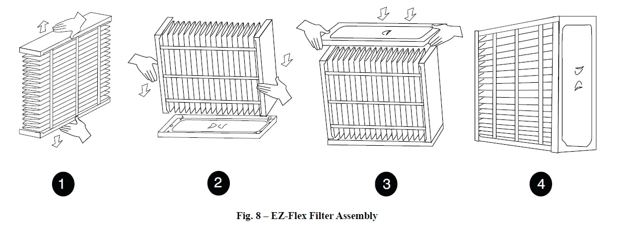 Carrier EZXCABCR High Efficiency Air Filtration System FIG 7