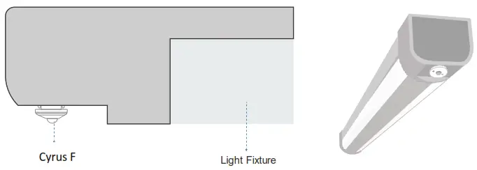 Wisilica Cyrus F - mounting clip