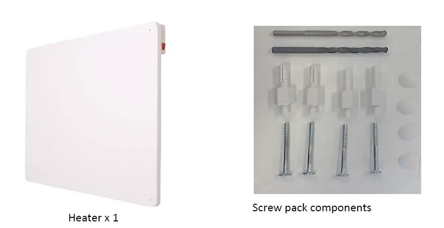 Goldair GEPH211 Archived Panel Heater with Timer fig 1