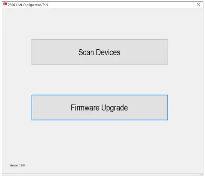 Keithley Figure 1 2306-LAN Firmware Upgrade