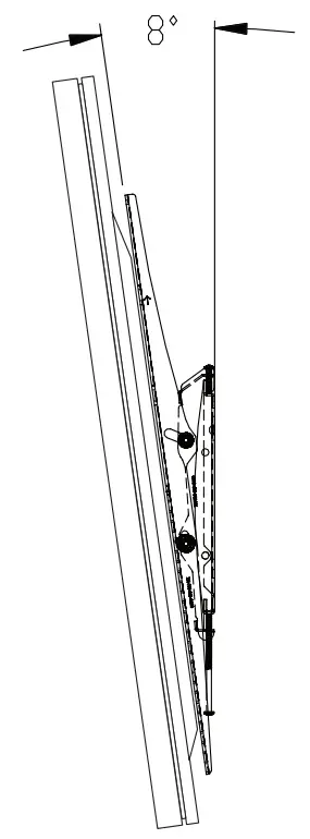 PREMIER MOUNTS P5080T Tilting Low Profile Mount for Flat Panels - fig 1
