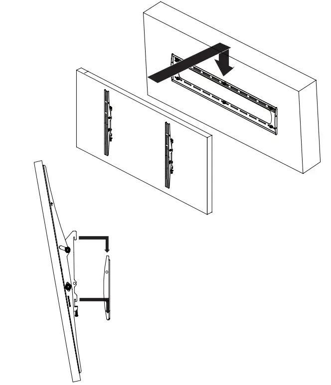 PREMIER MOUNTS P5080T Tilting Low Profile Mount for Flat Panels - fig 3