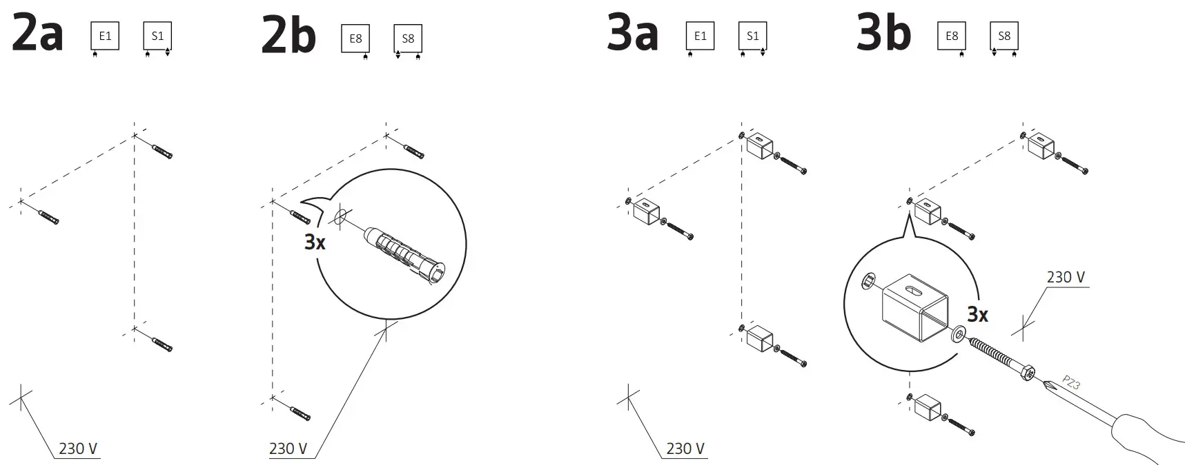 TERMA WWWTN111050 K2M3E8P Warp T One Electric Towel Rail - Fig 6