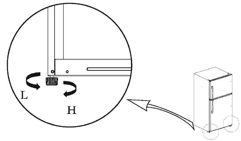 Midea HD-520FWEN Series REFRIGERATOR Top Freezer 10
