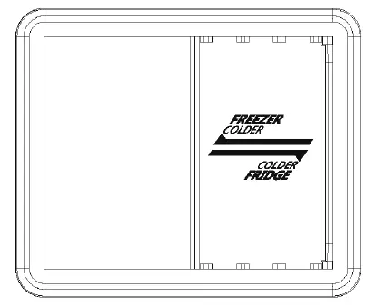 Midea HD-520FWEN Series REFRIGERATOR Top Freezer 15