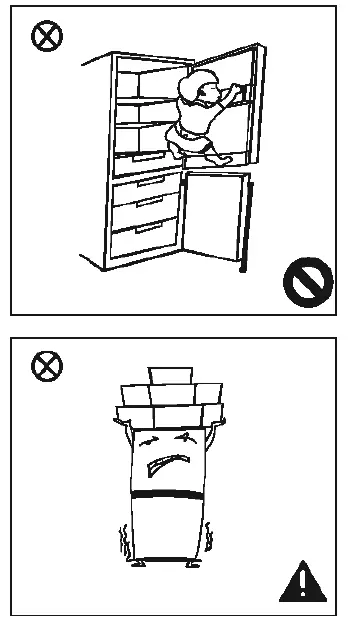 Midea HD-520FWEN Series REFRIGERATOR Top Freezer 4