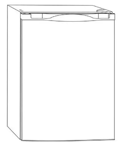 BLAZE BLZ-SSRF126 4.5 Electric Refrigerator and Beverage Cooler