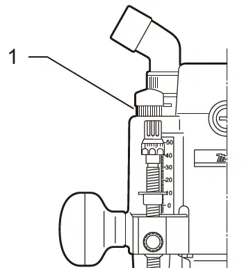 makita RP1111C 1-4 Inch Speed Control Plunge Router 3