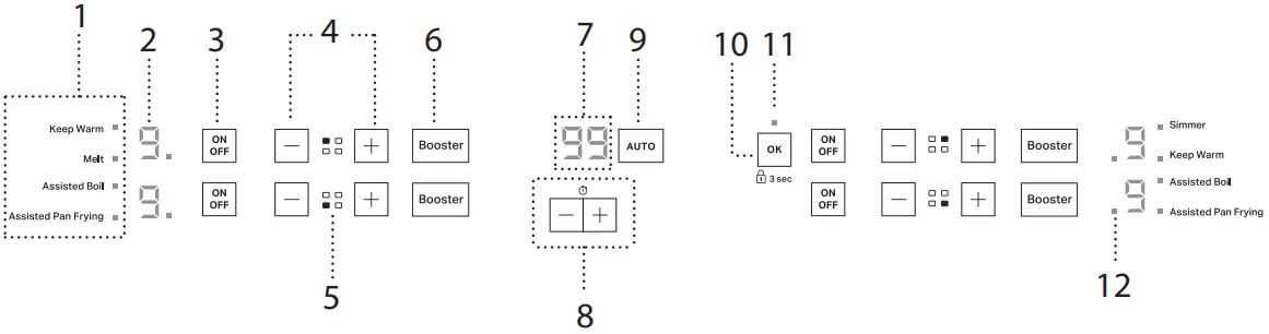 Whirlpool W11362923F 30 (78 2 cm) touch activated electronic induction cooktop - Fig 2