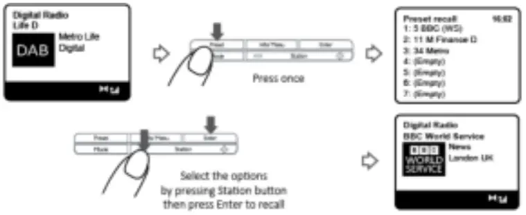 Lenco CR 620 DAB+ FM Clock Radio with Color Display - Fig 2