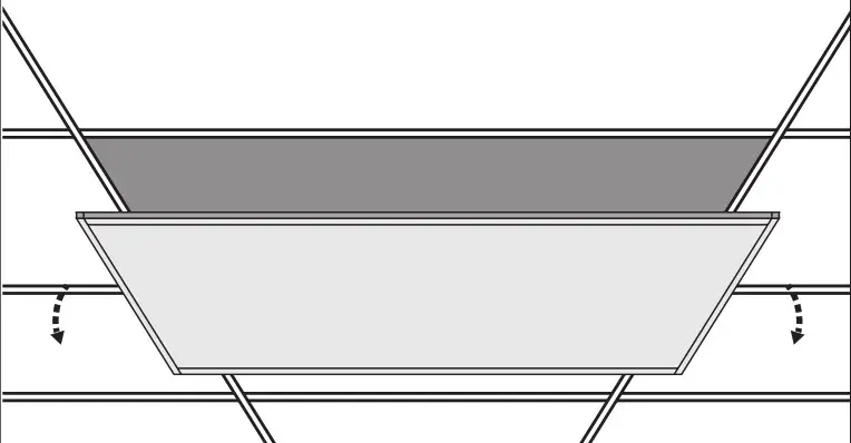 NICOR TAC Select LED Troffer - Tools Needed 2