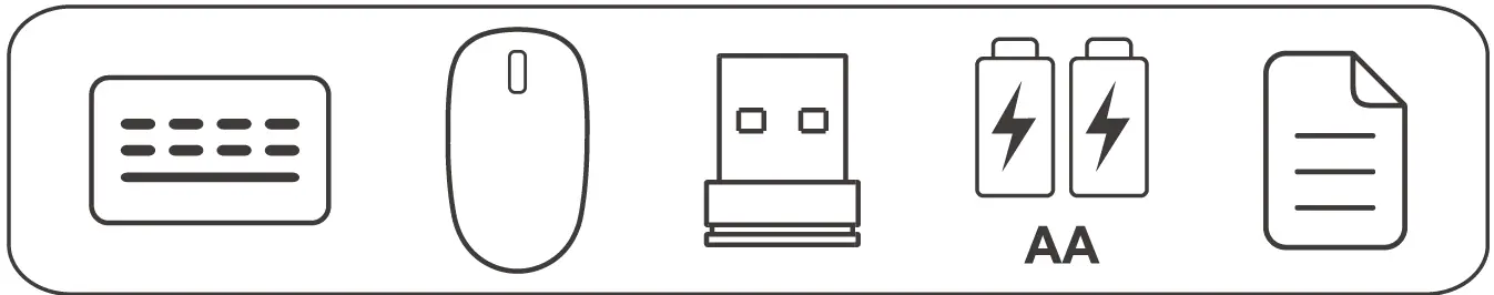 rapoo X1800S Wireless Keyboard and Mouse Combo 01