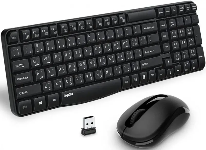 rapoo X1800S Wireless Keyboard and Mouse Combo product
