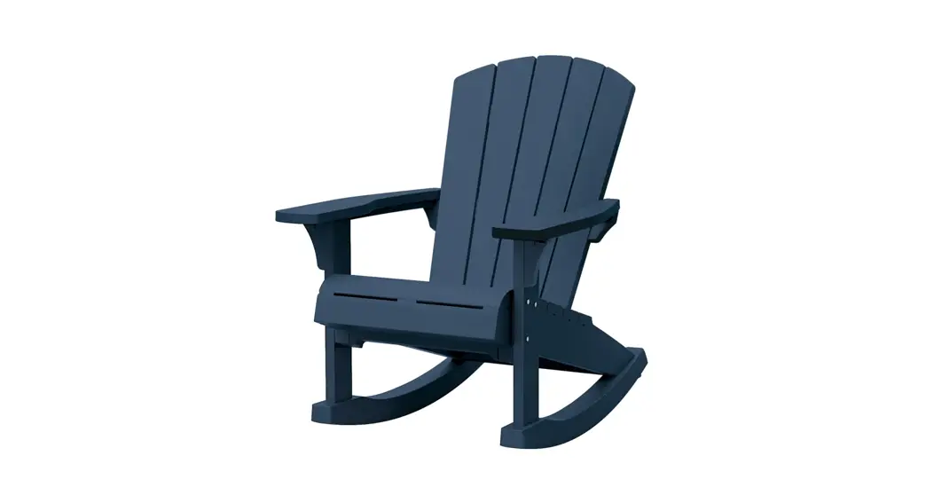 Keter B09tg3j5pp Rocking Adirondack Rocker Navy Instruction Manual