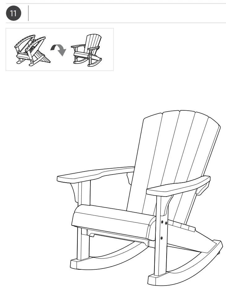 Keter B09TG3J5PP Rocking Adirondack Rocker Navy -fig14